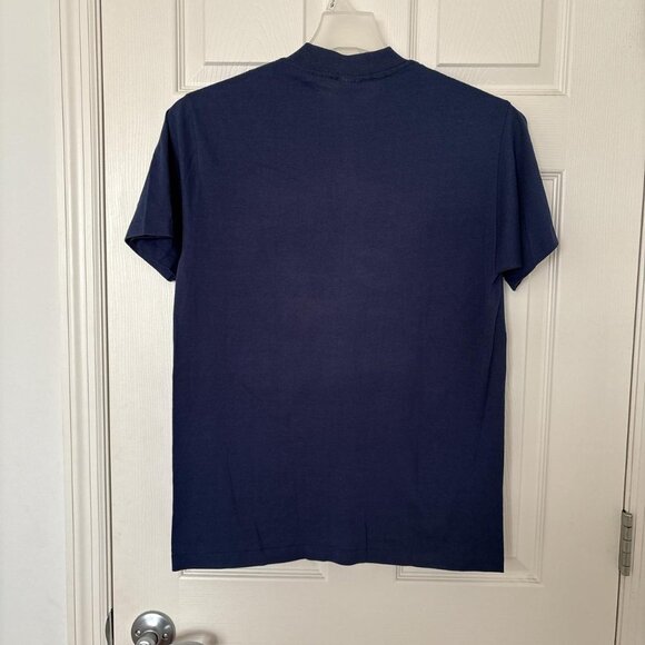 Vintage Chicago Bears Navy and Orange Single Stitch NFL T-shirt. Size L - Picture 2 of 5